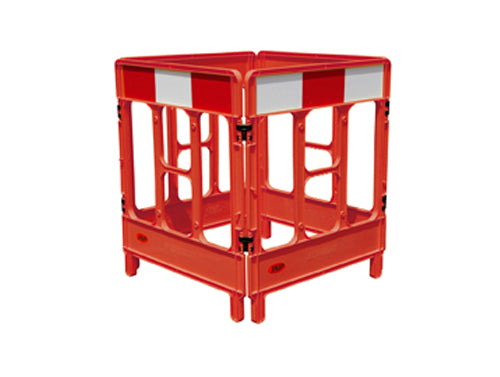 CONJUNTO 4 BARREIRAS PROTECÇÃO VERMELHAS KBC60 "