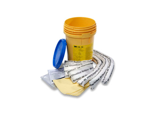 ABSORVENTE QUIM. KIT EMERGENC 26litros SK26