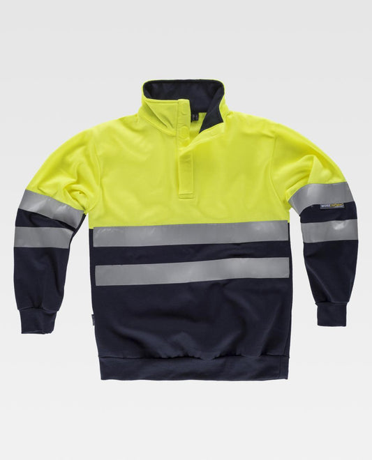SWEATSHIRT COMBI ALTA VISIBILIDAD C3839