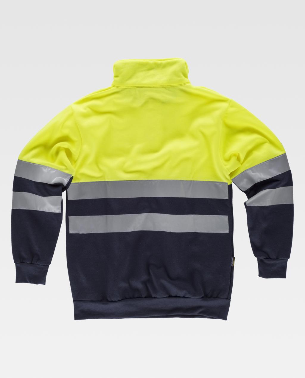 SWEATSHIRT COMBI ALTA VISIBILIDAD C3839