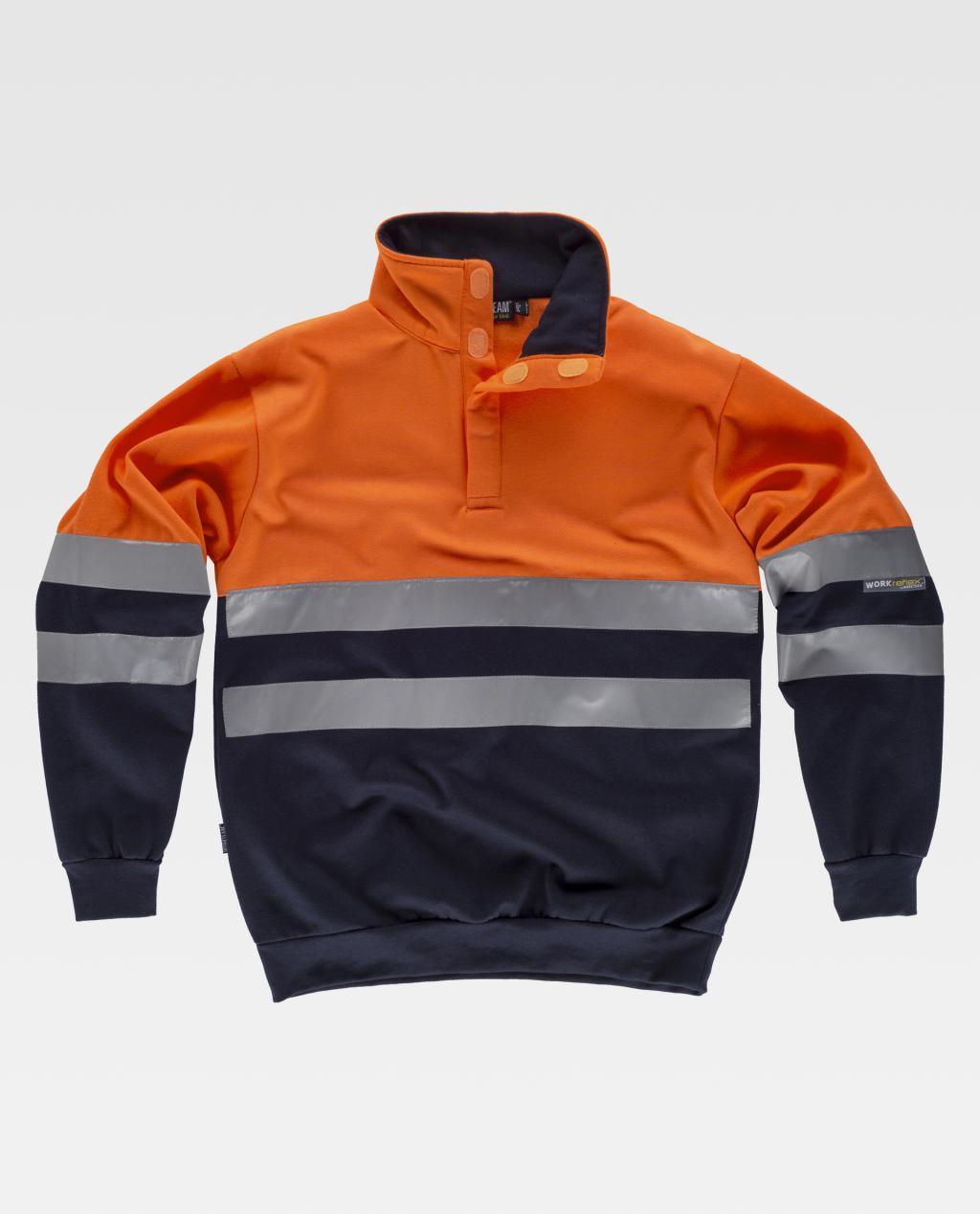 SWEATSHIRT COMBI ALTA VISIBILIDAD C3839