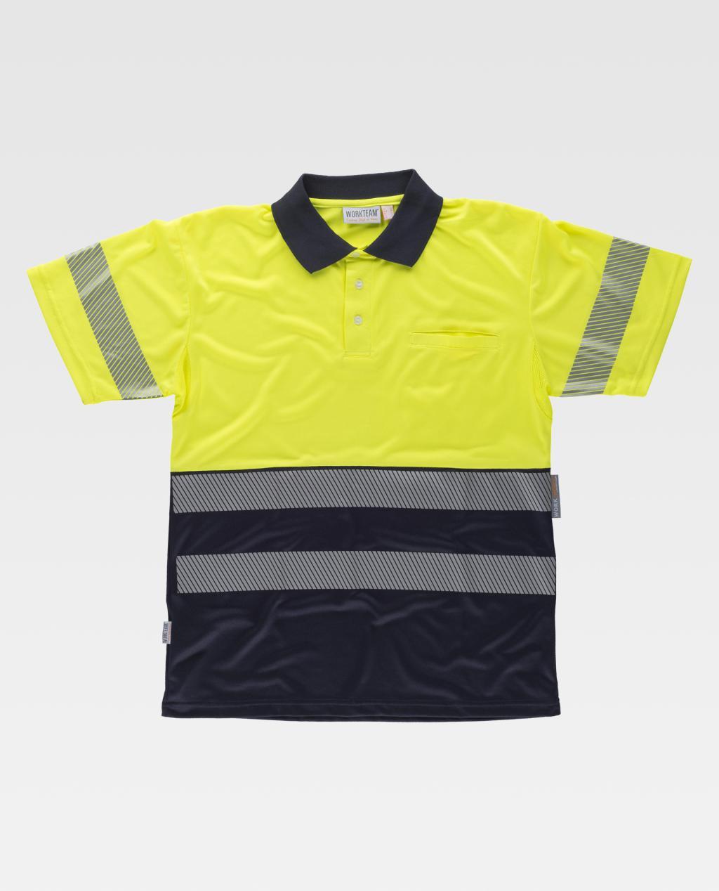 PÓLO COMBI ALTA VISIBILIDAD C3890