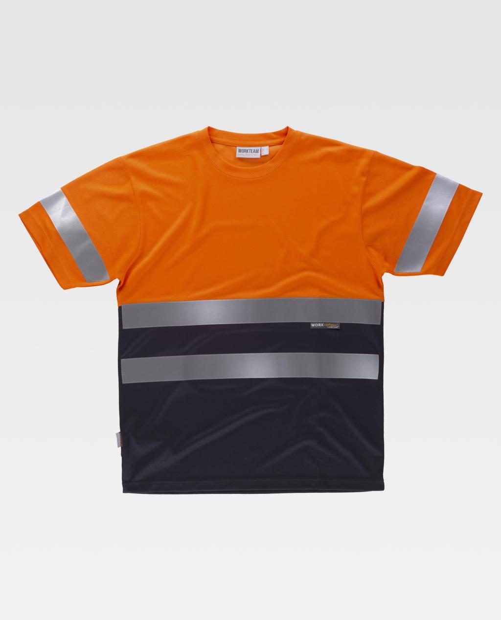 T-SHIRT COMBI ALTA VISIBILIDAD C3941